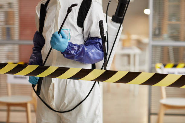 Professional Crime Scene Cleanup technician working in Hathaway Pines, CA